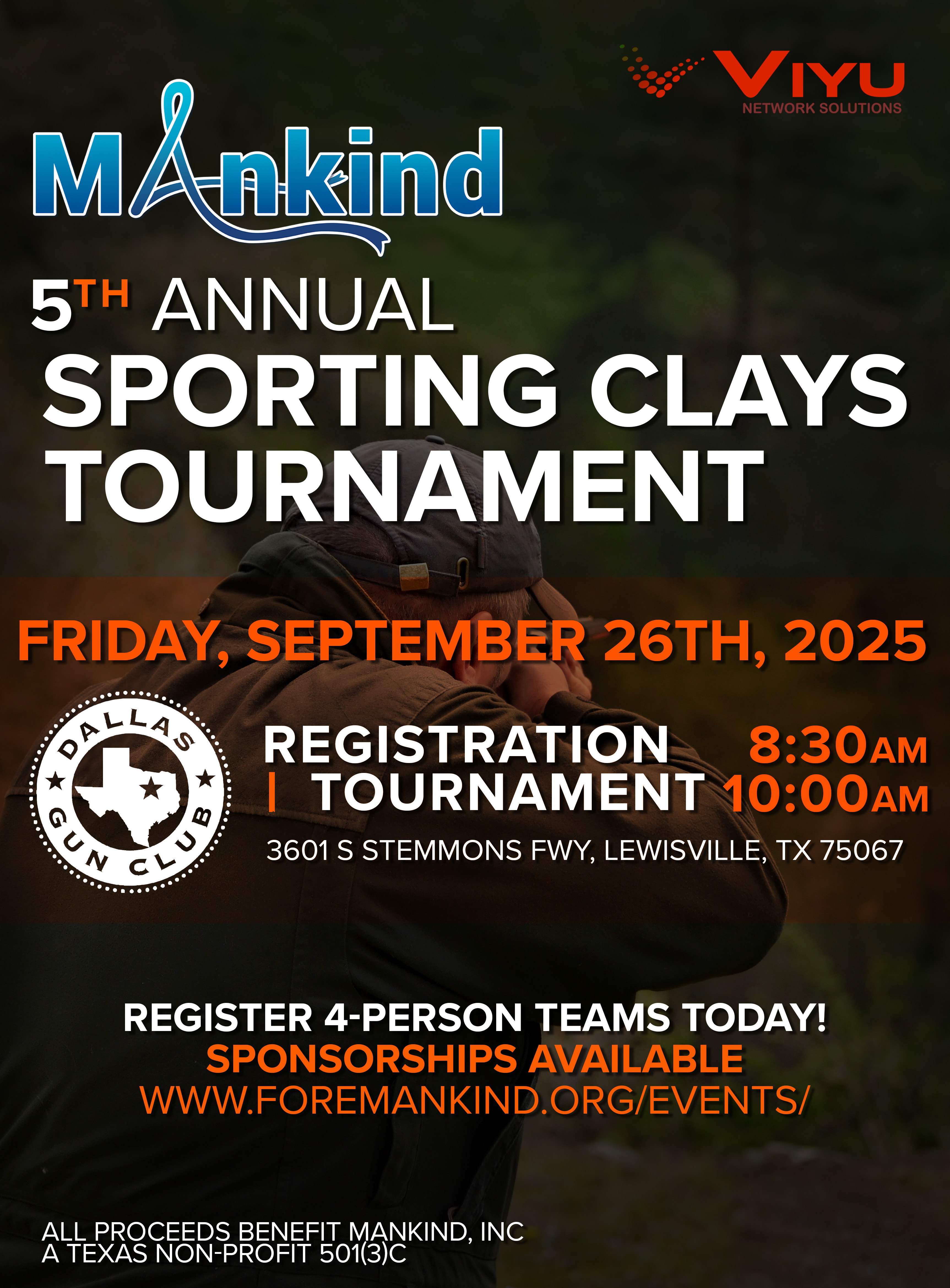 5th Annual Clay Shoot Event